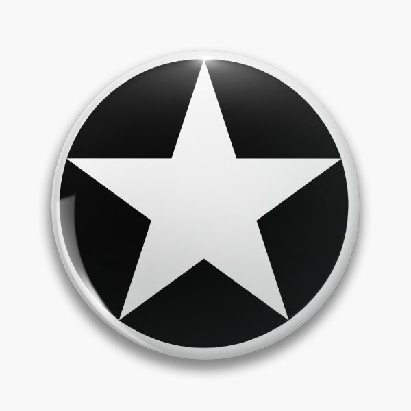 Item preview, Black 5-point star, or pentagram designed and sold by effervescence.