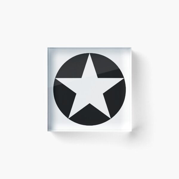 Item preview, Black 5-point star, or pentagram designed and sold by effervescence.