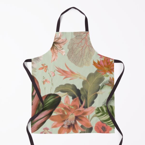 Item preview, Floral on mint background designed and sold by Eva Nev.