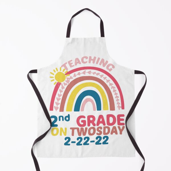 Item preview, Teaching 2nd Grade on Twosday 2-22-22 Rainbow designed and sold by andieartco.