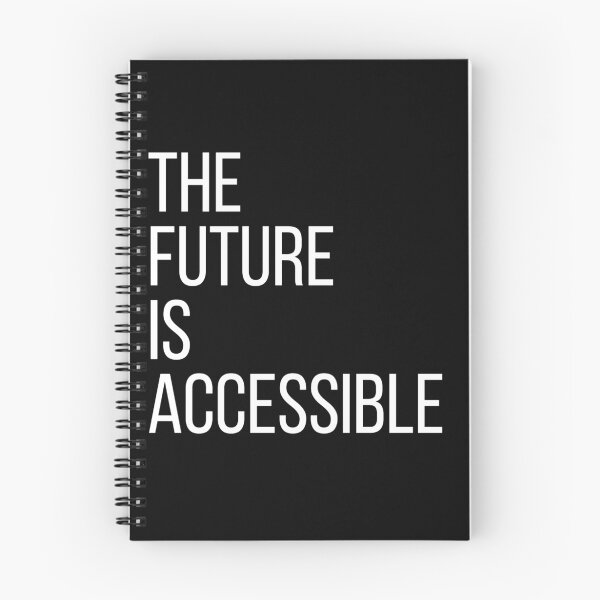 Item preview, El futuro es accesible designed and sold by TeagenQueen613.
