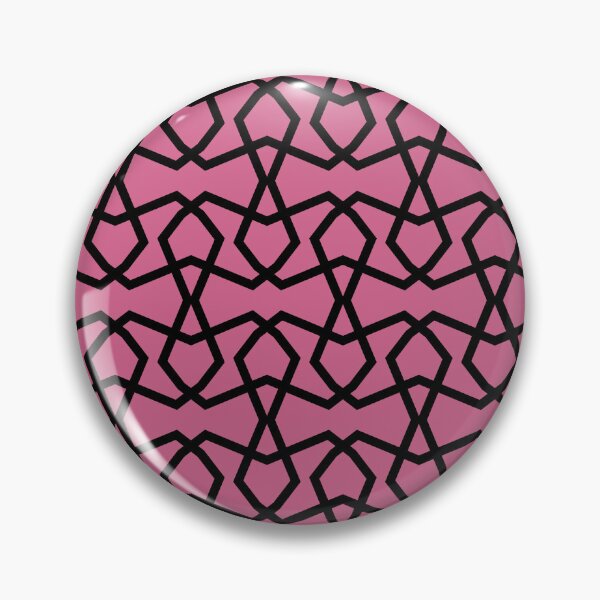 Item preview, Black and Bubblegum Tessellation Pattern 36 Pairs Coloro 2022 Popular Color Pink Guava 151-53-27 designed and sold by ColorOfTheYears.