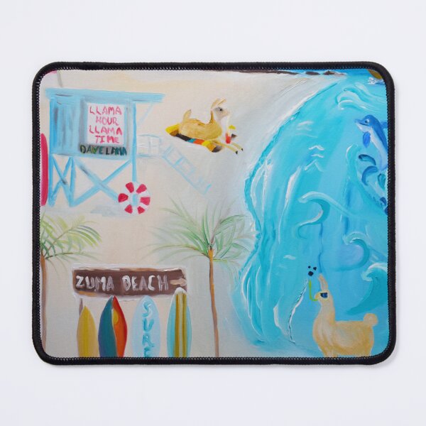 Item preview, LLAMA Beach Painting designed and sold by concettaellis.