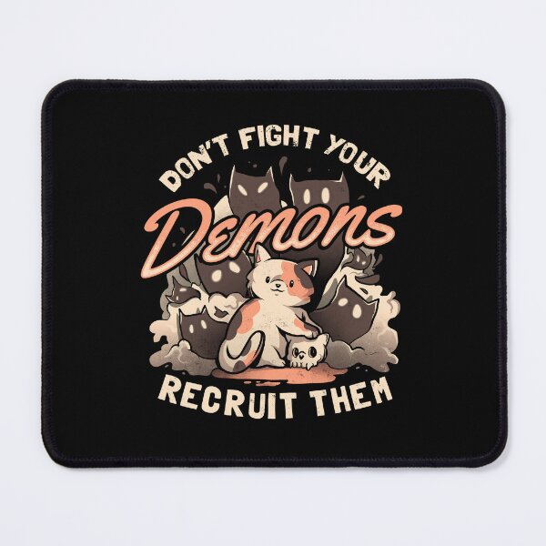 Item preview, Recruit Your Demons - Cute Evil Cat Gift designed and sold by EduEly.