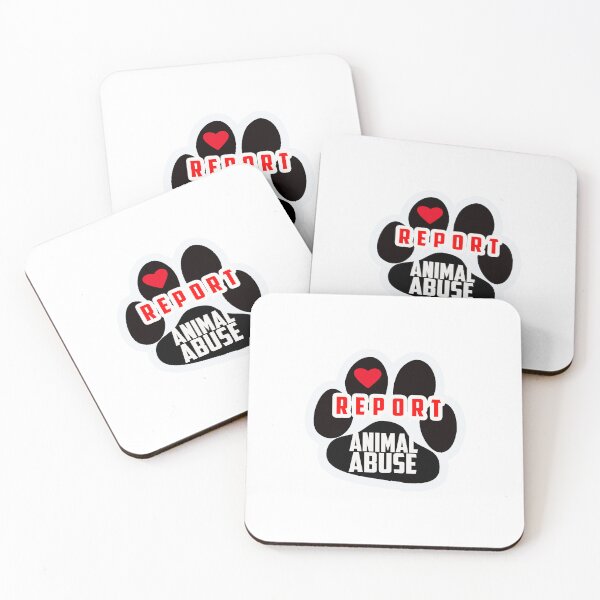 Item preview, Report Animal Abuse - Sticker  - Be the voice - Animal Rights designed and sold by CattlettArt.