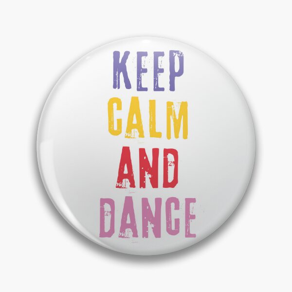 Item preview, Keep calm and dance – motivational quote. Colorful print. designed and sold by fowons.