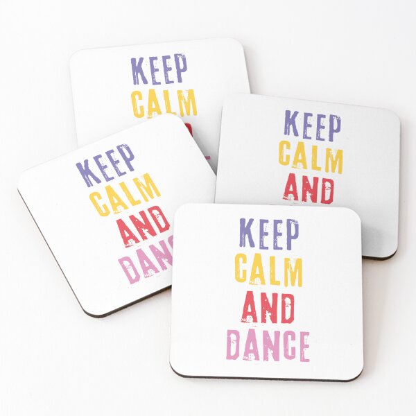 Item preview, Keep calm and dance – motivational quote. Colorful print. designed and sold by fowons.