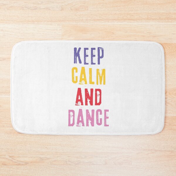 Item preview, Keep calm and dance – motivational quote. Colorful print. designed and sold by fowons.