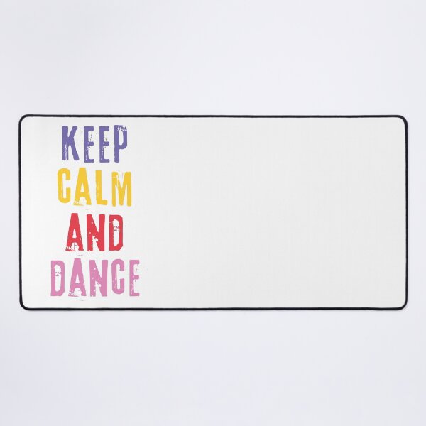 Item preview, Keep calm and dance – motivational quote. Colorful print. designed and sold by fowons.