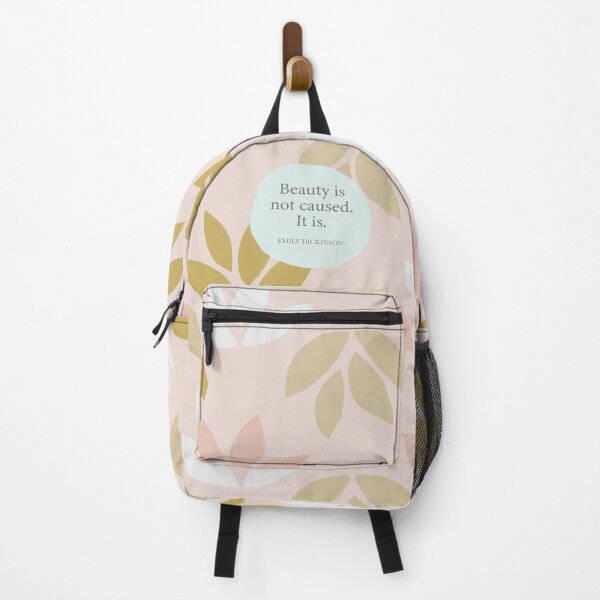 Item preview, Beauty is not caused. It is. ― Emily Dickinson designed and sold by StudioCitrine.