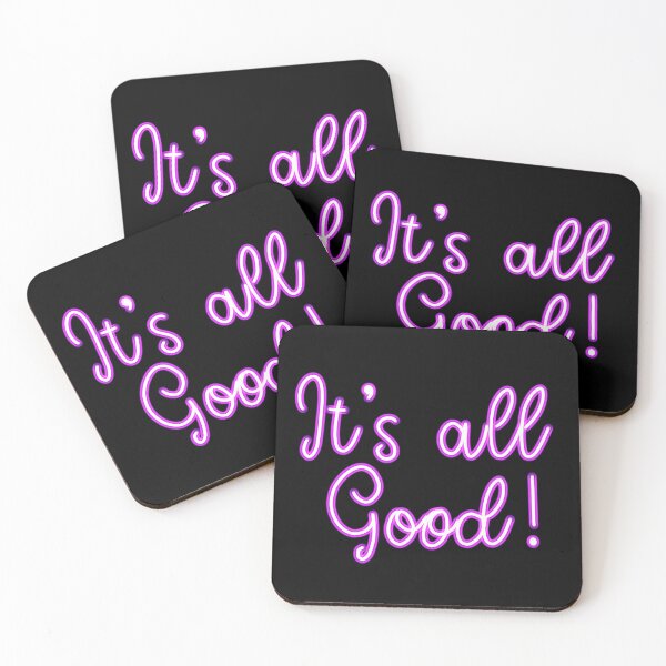 Item preview, It’s All Good Neon Sign designed and sold by thesnowwhyte.