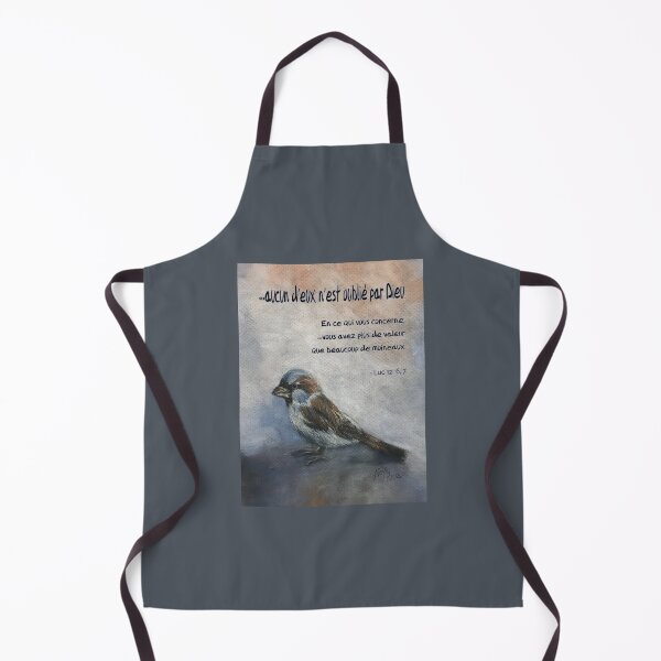 Item preview, Fragile little sparrow Luke 12:6, 7 | bible verse designed and sold by NathBros.