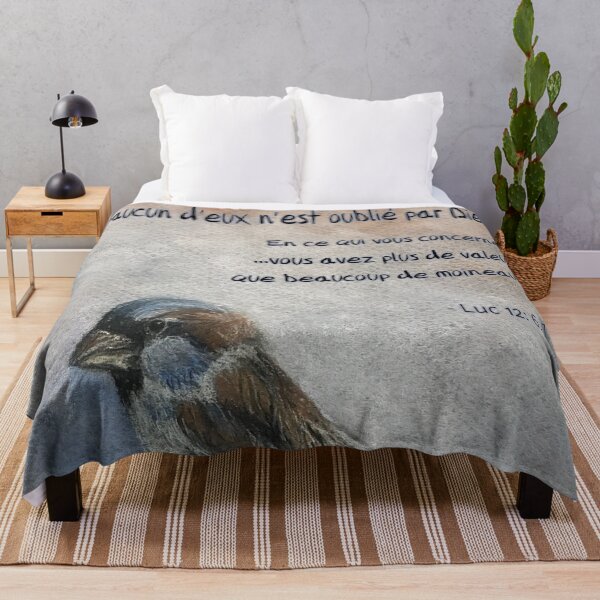 Item preview, Fragile little sparrow Luke 12:6, 7 | bible verse designed and sold by NathBros.