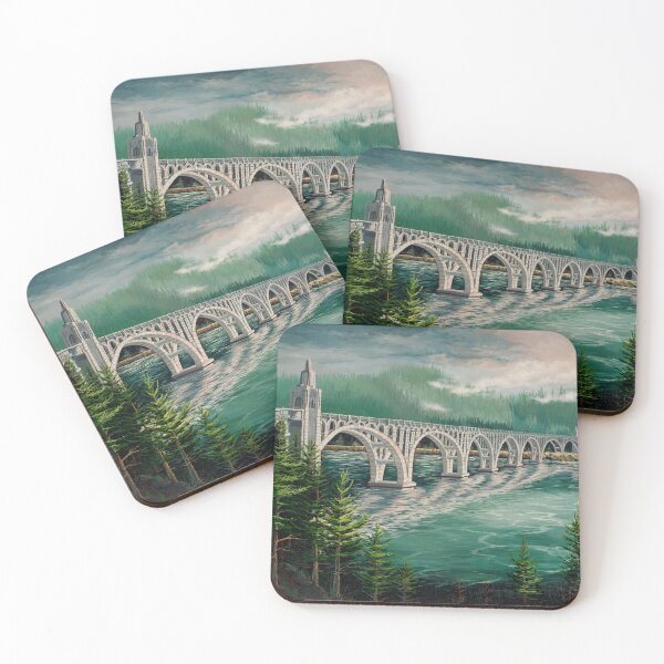 Item preview, Gold Beach Bridge designed and sold by Len Burton.