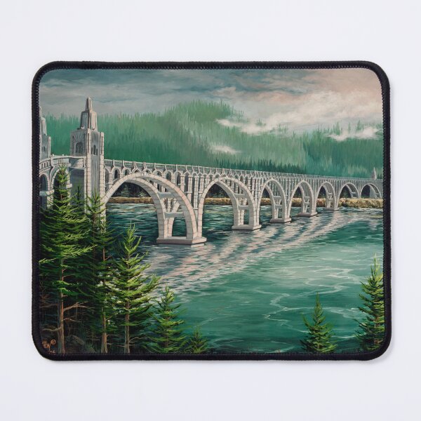 Item preview, Gold Beach Bridge designed and sold by Len Burton.
