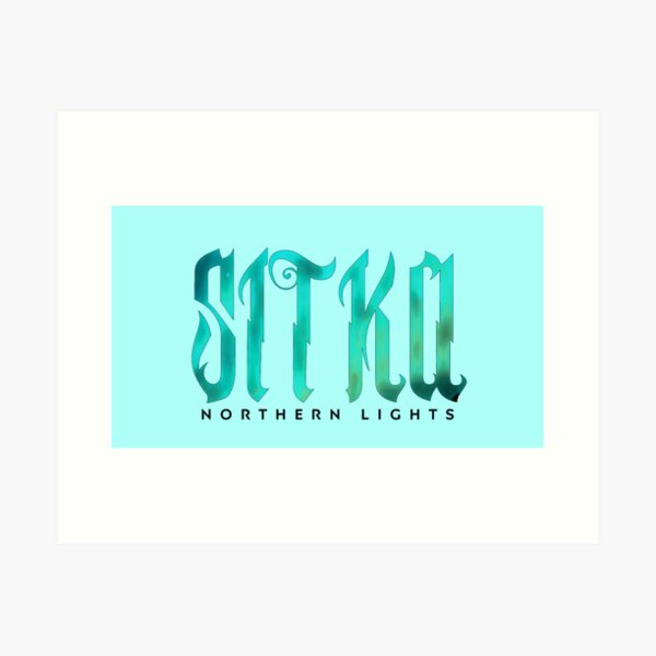 Item preview, SITKA - Northern Lights designed and sold by Dude 4U.