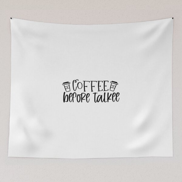 Item preview, Coffee before Talkee  designed and sold by EcMermaid1972.