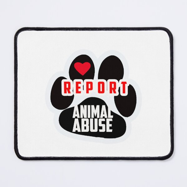 Item preview, Report Animal Abuse - Sticker  - Be the voice - Animal Rights designed and sold by CattlettArt.