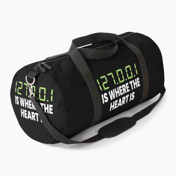 Item preview, 127.0.0.1 Is Where The Heart Is Funny Computer Geek designed and sold by ZiesMerch.