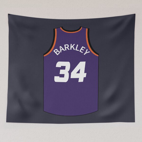 Item preview, Charles Barkley Retro Jersey Purple Qiangy designed and sold by qiangdade.