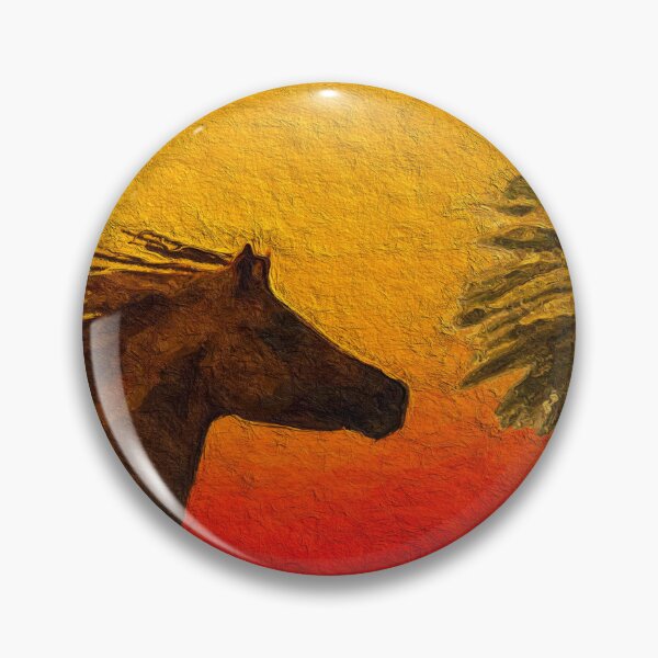 Item preview, Horse and Camel in Sahara designed and sold by Anas Arts.