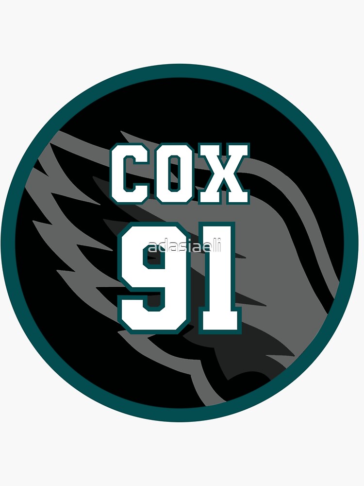 Fletcher Cox Home Jersey Sticker for Sale by designsheaven