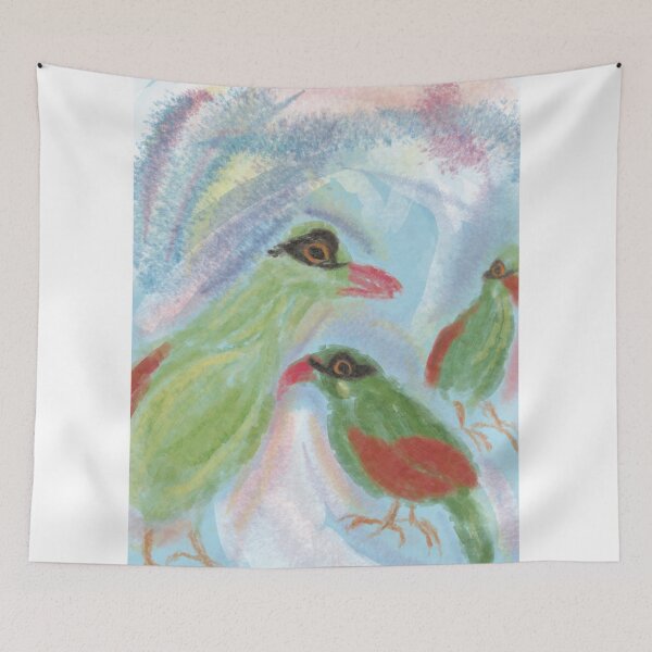 Item preview, Javan Green Magpie Cissa thalassina designed and sold by NatureDesigned.