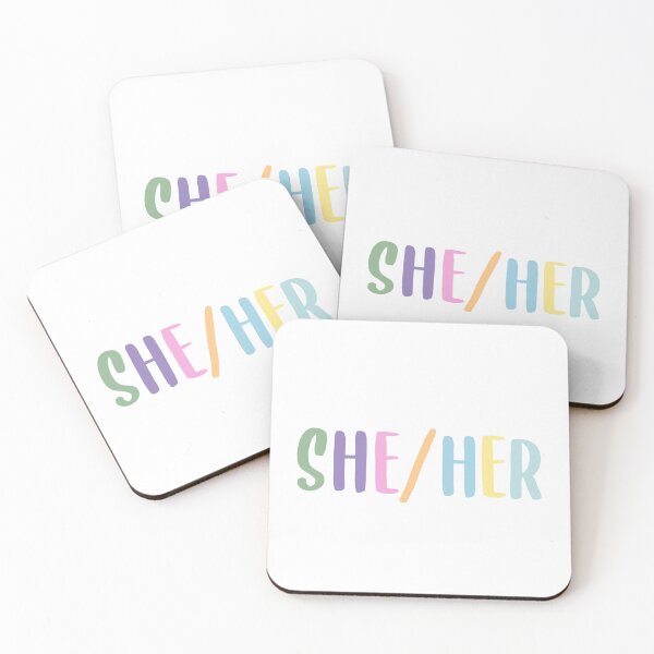 Item preview, She/Her pronouns designed and sold by Cass McGregor.