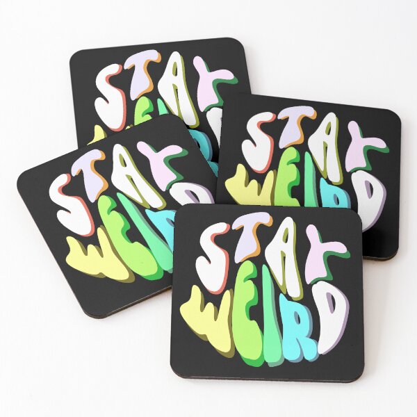 Item preview, Stay Weird Funny Cute Quote designed and sold by hanyj732.