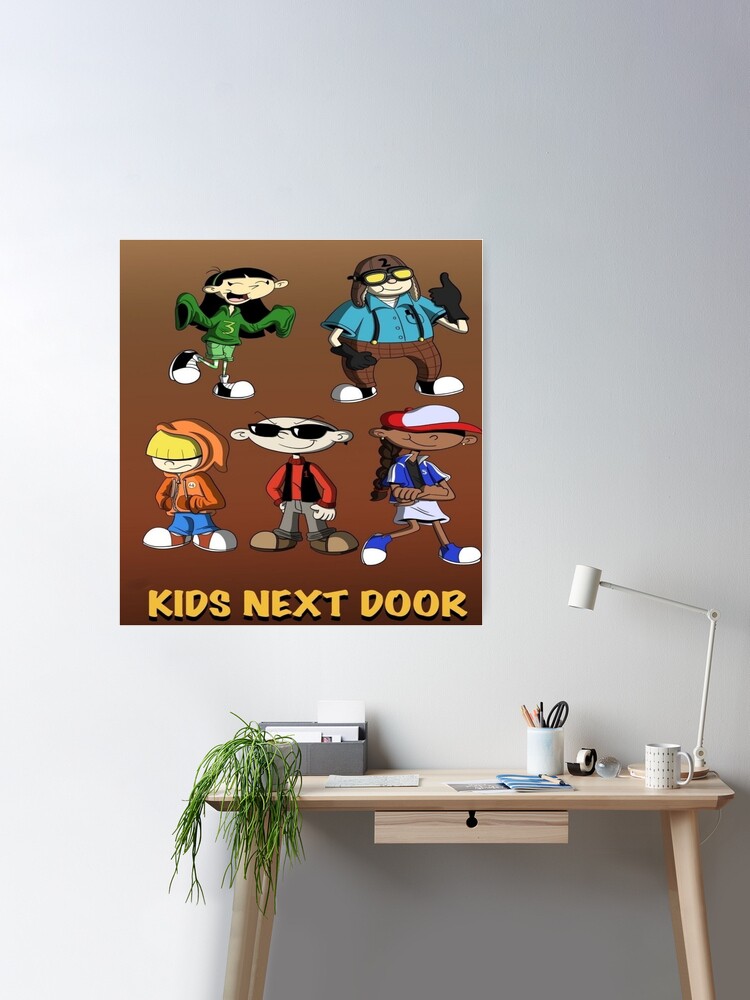 Drawings To Paint & Colour Kids Next Door - Print Design 069