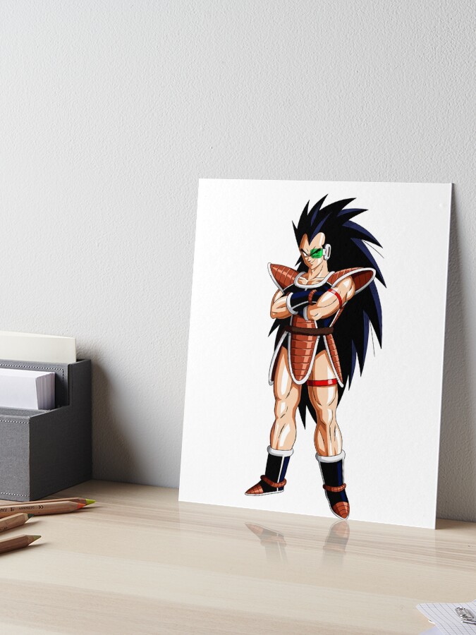 Goku and Raditz Art Board Print by FranFuentesArt