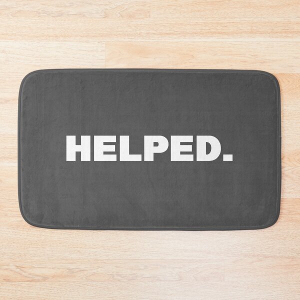 Item preview, Helped One Word Quote designed and sold by American-usa.