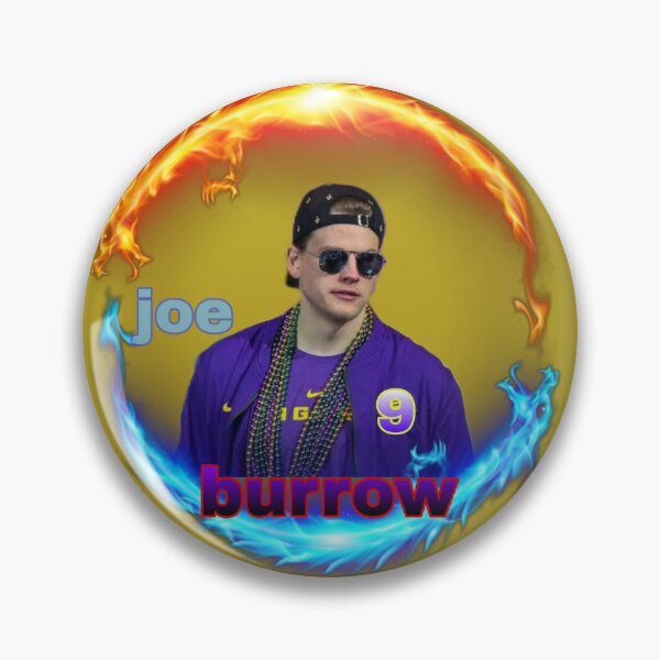 Joe Burrow Sunglasses Pin