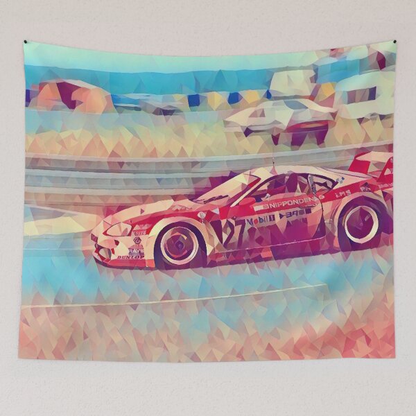 Item preview, Toyota Supra SARD GT LM Le Mans Poster – Iconic JDM Racing Art designed and sold by Road To Track.