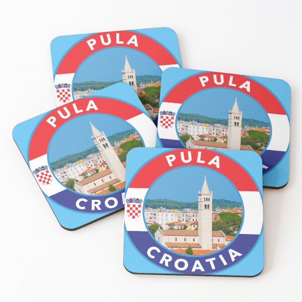 Item preview, Pula, Croatia Round Emblem designed and sold by travelwitheric.