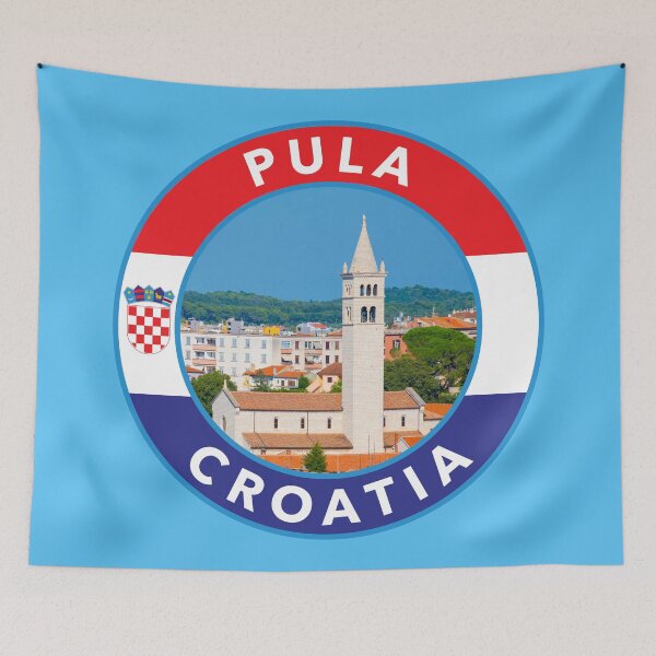 Item preview, Pula, Croatia Round Emblem designed and sold by travelwitheric.