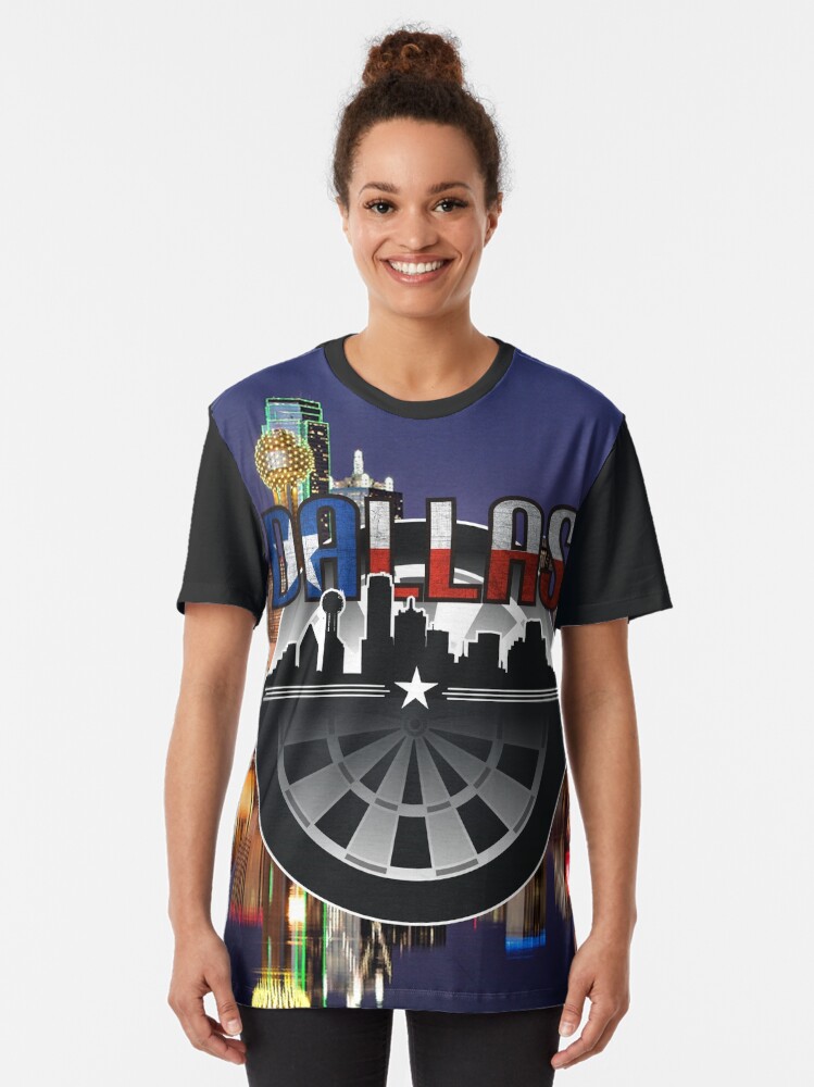 Alternate view of Darts Dallas Graphic T-Shirt