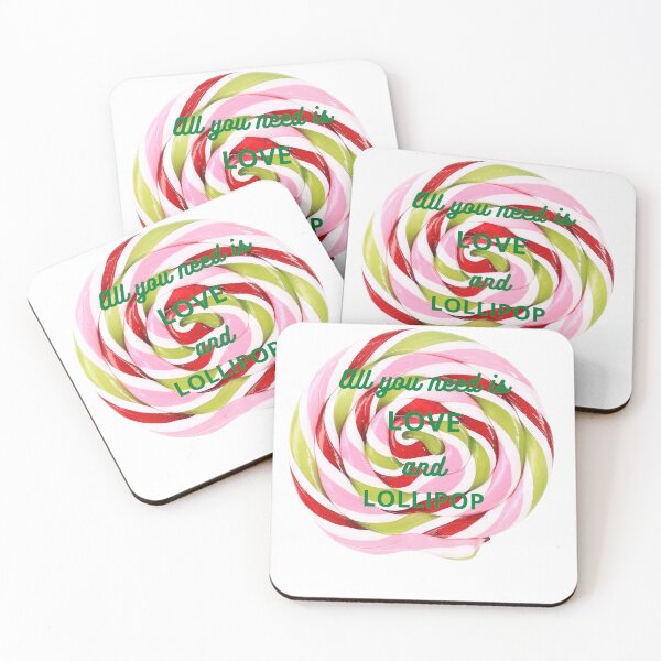 Item preview, All You Need Is Love And Lollipop Sticker designed and sold by Wildzhinga.