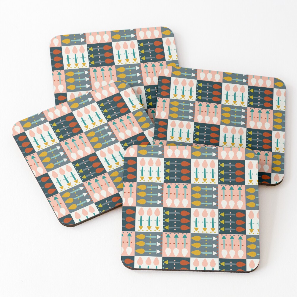 Item preview, Coasters (Set of 4) designed and sold by MadebyCRO.