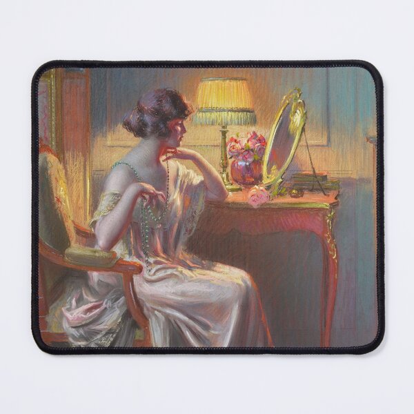 Item preview, The Pearl Necklace (20th century) - Delphin Enjolras designed and sold by SALON DES ARTS.