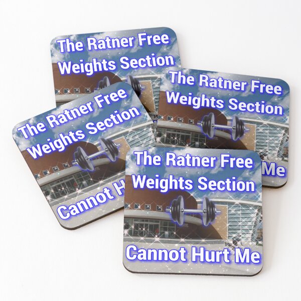Item preview, The Ratner Free Weights Section Cannot Hurt Me designed and sold by UChiAffirm.