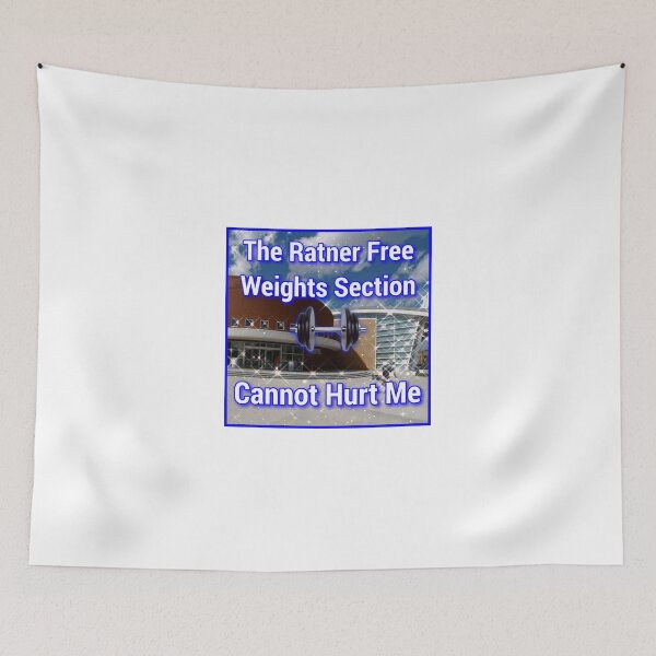 Item preview, The Ratner Free Weights Section Cannot Hurt Me designed and sold by UChiAffirm.