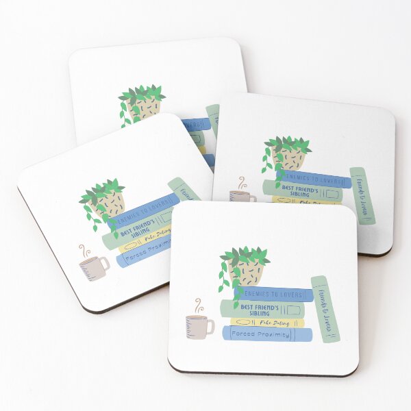 Item preview, Romance Book Tropes - Blues and Greens designed and sold by MeCoDesigns.
