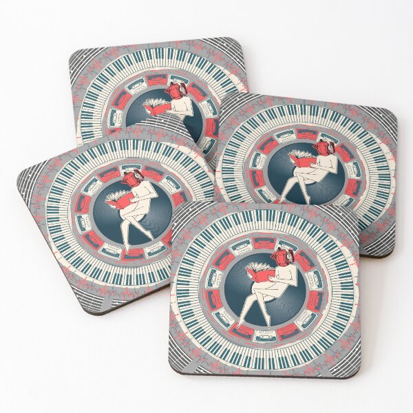 Coffee / Reader Digest Coasters (Set of 4)