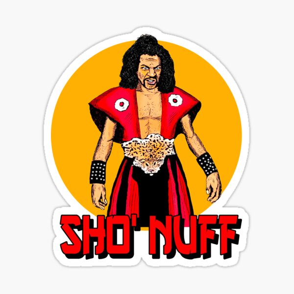 THE LAST DRAGON SHO NUFF JAPANESE" Sticker for Sale by macheal-brawn