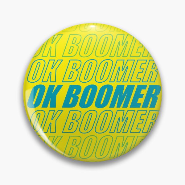 Item preview, ok yellow boomer designed and sold by JPS-CREATIONS.