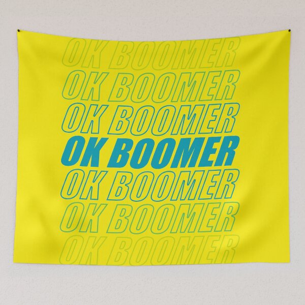 Item preview, ok yellow boomer designed and sold by JPS-CREATIONS.