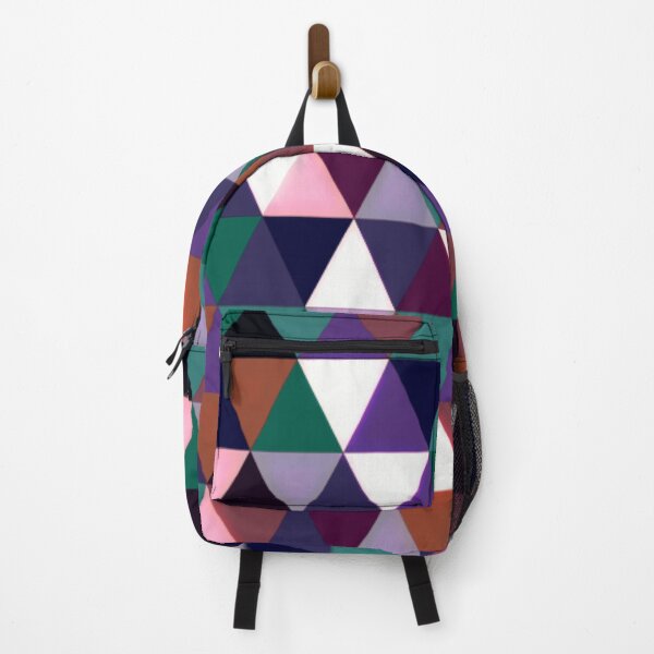Item preview, Triangles multicolor pattern designed and sold by cutecrazytshirt.