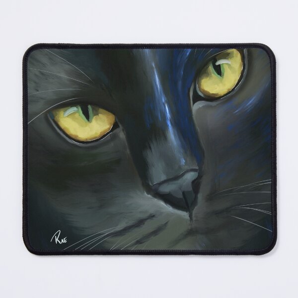 Item preview, Black cat designed and sold by Daizi Rae.