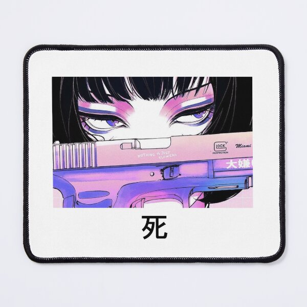 Item preview, Anime Eyes Death in japanese shi Kanji 死 designed and sold by PourElla.